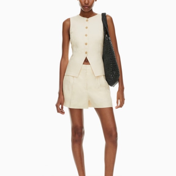 Aritzia Wilfred Regal Vest Linen - Picture 4 of 4